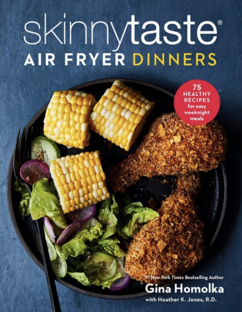 skinnytaste air fryer dinners cookbook cover