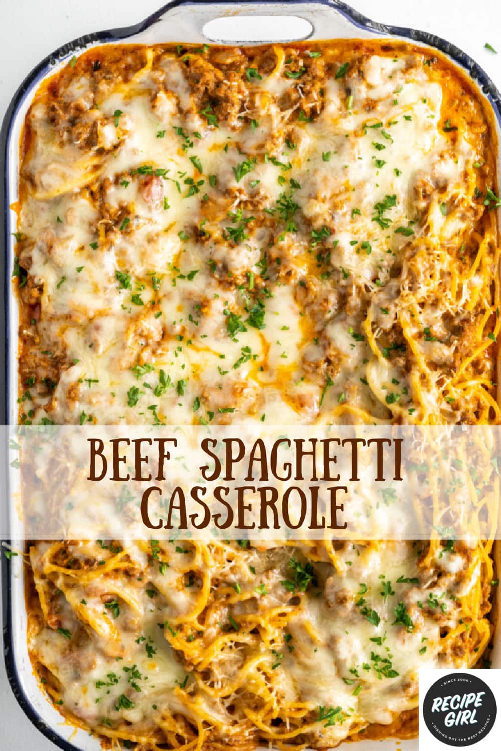 Beef Spaghetti Casserole Recipe Girl®