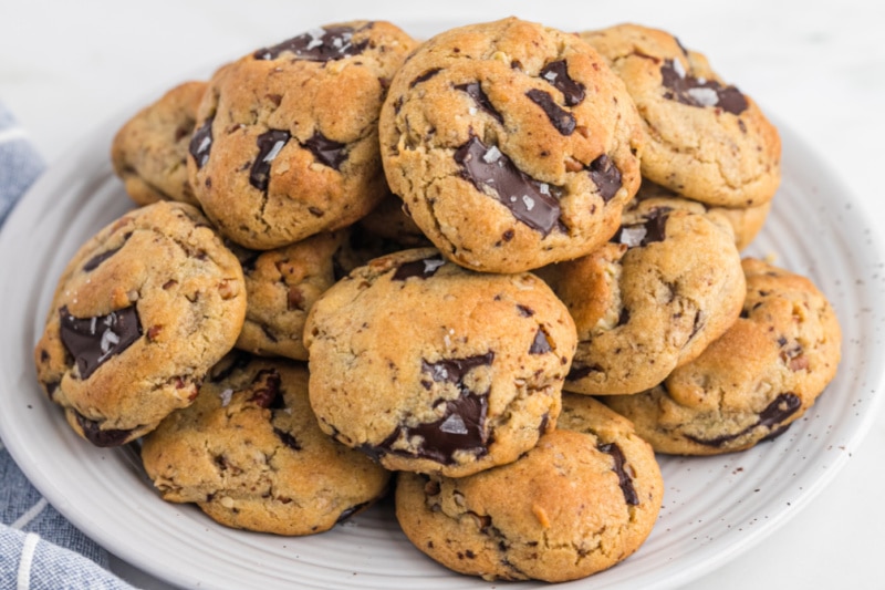 Brown Butter Pecan Chocolate Chip Cookies with Sea Salt Recipe Girl®