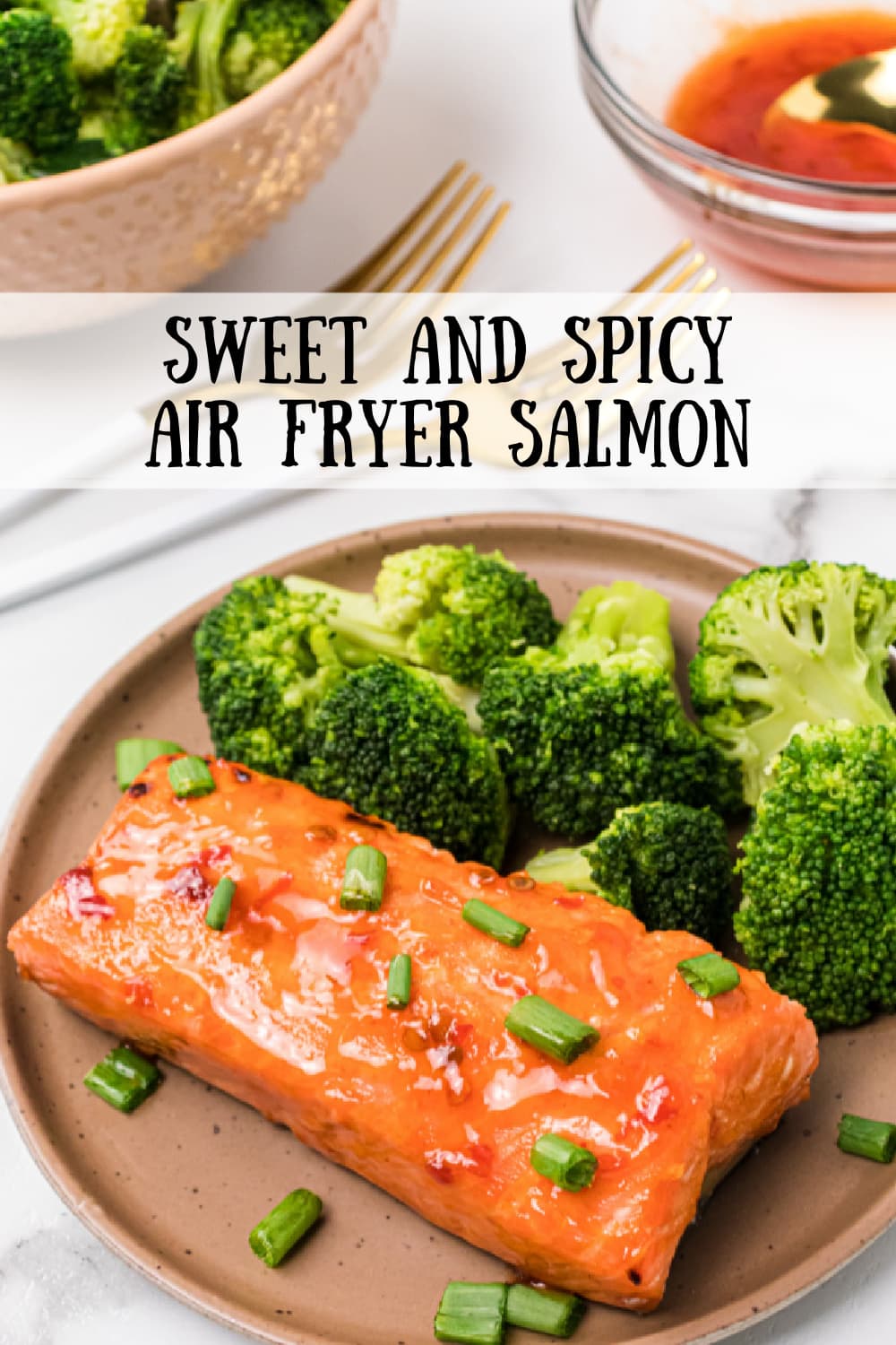 Sweet and Spicy Air Fryer Salmon Recipe Girl®
