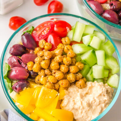 chickpea buddha bowl