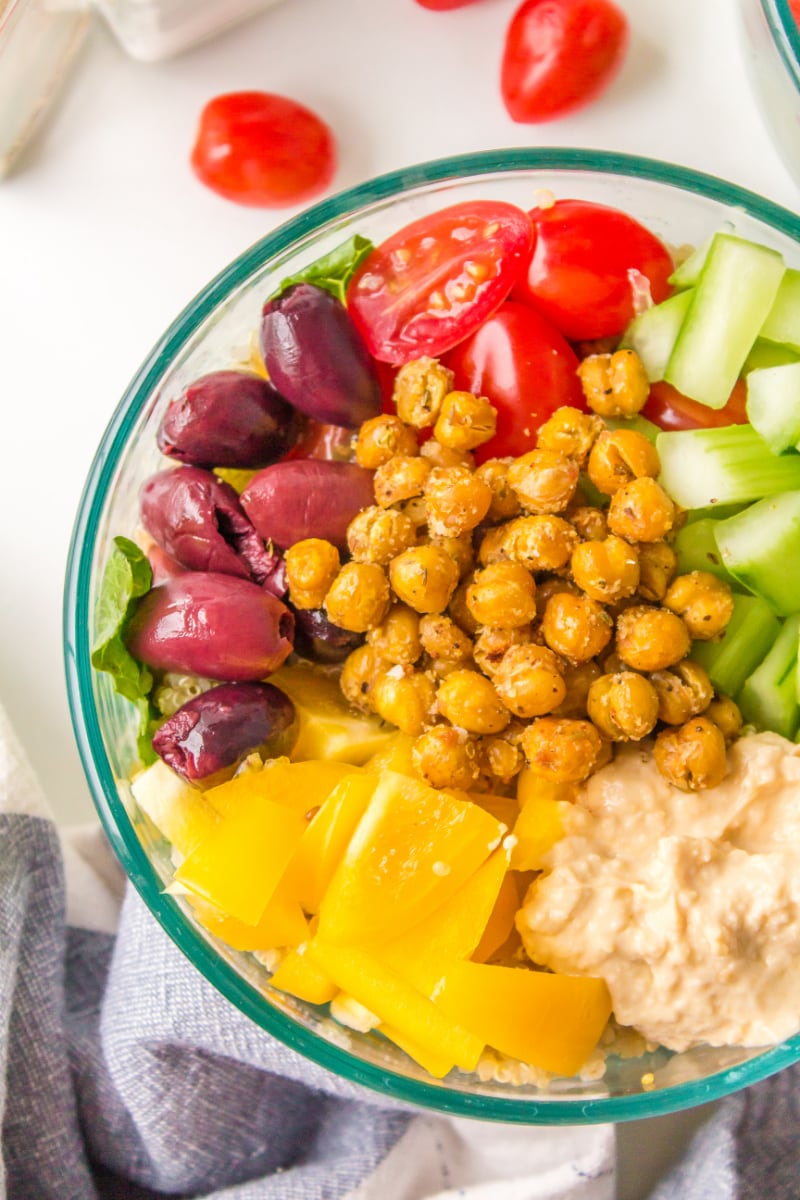 chickpea buddha bowl