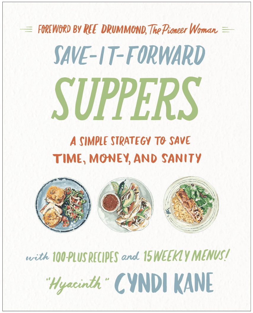 save it forward suppers cookbook cover