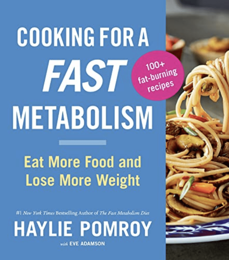 cooking for a fast metabolism cookbook cover