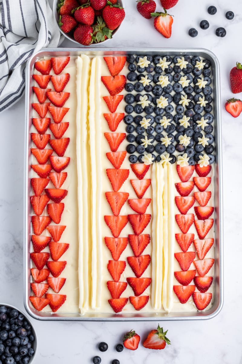 flag cake