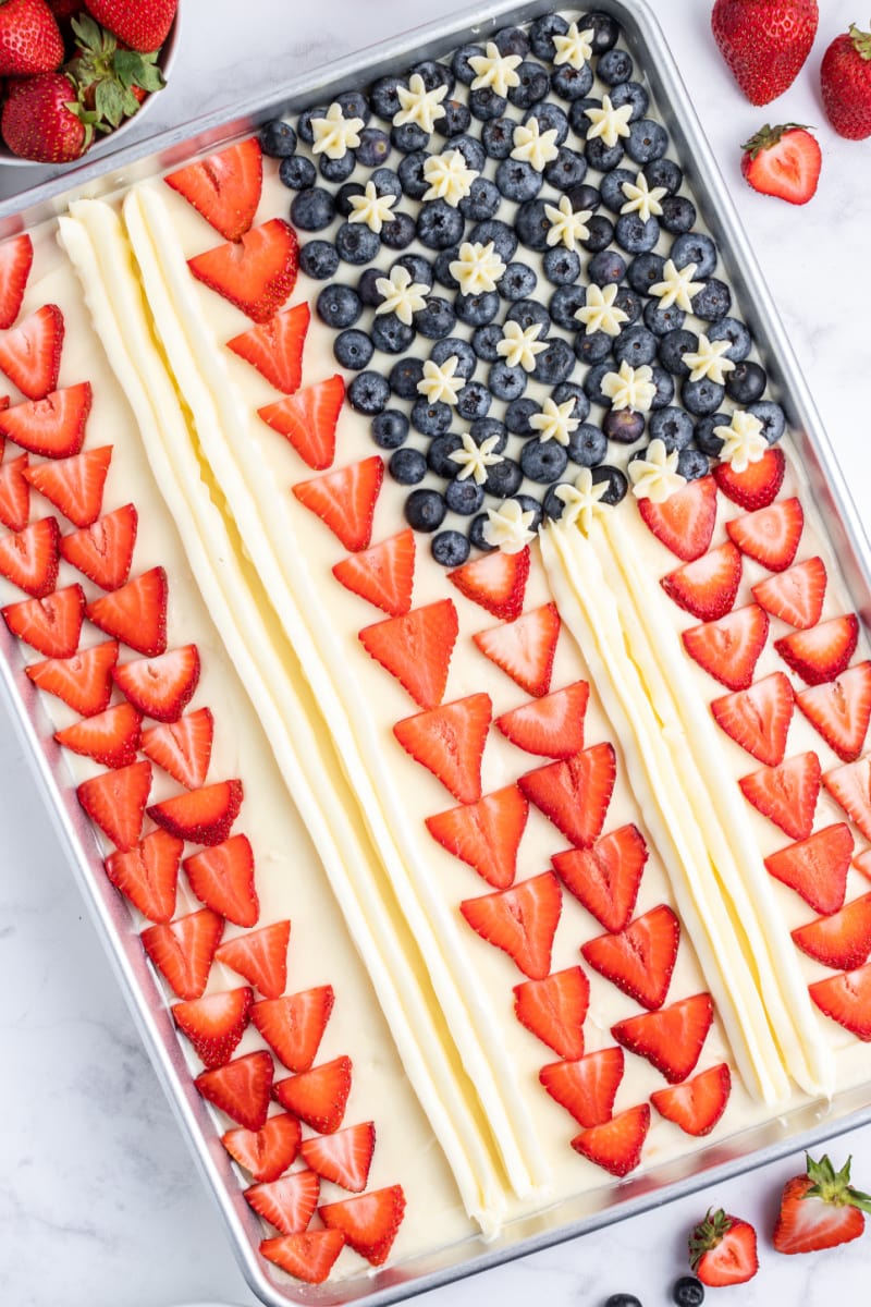 flag cake