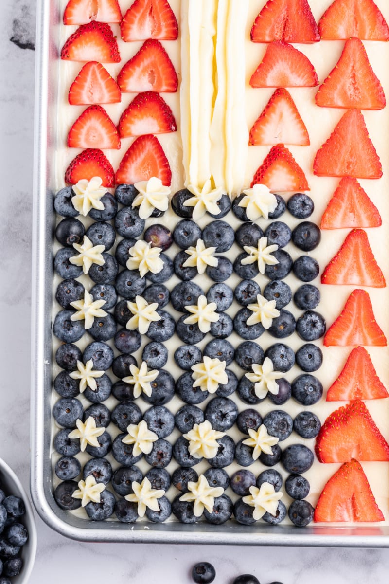 flag cake