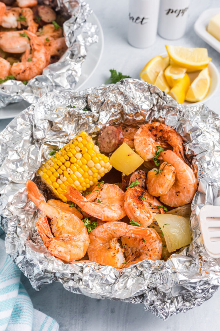 Grilled Shrimp Packets - Recipe Girl®