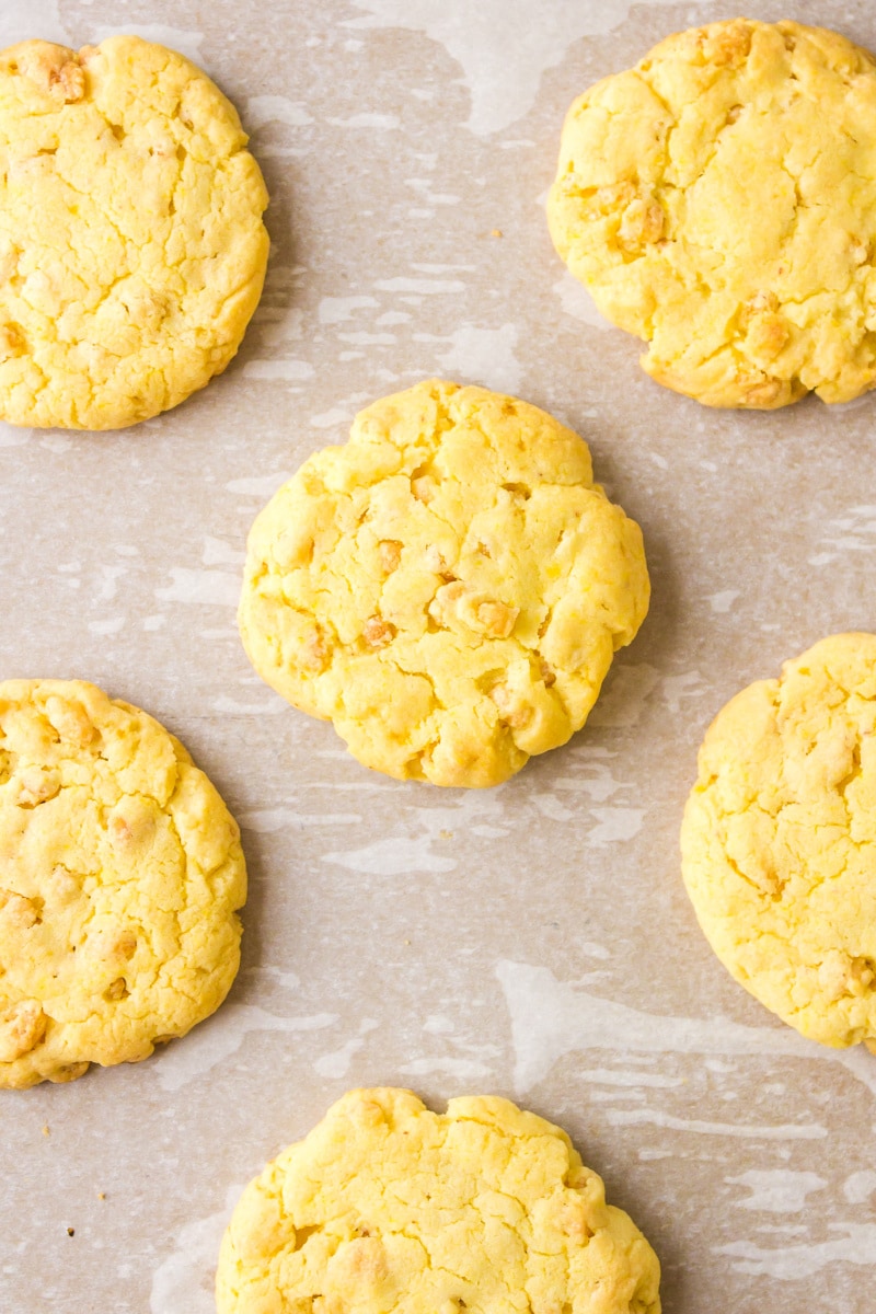 lemon cake mix cookies