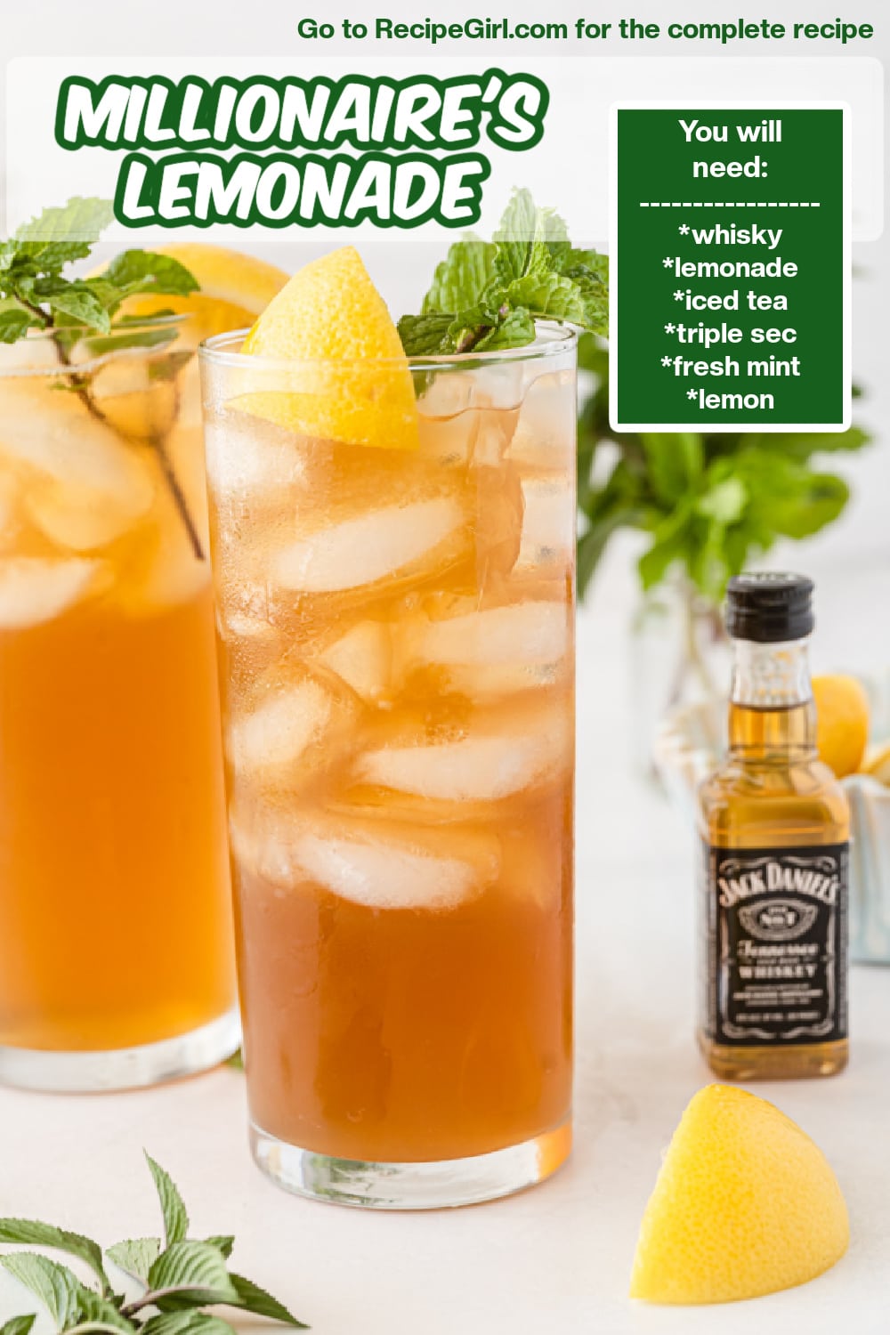 Millionaire's Lemonade Recipe Girl®