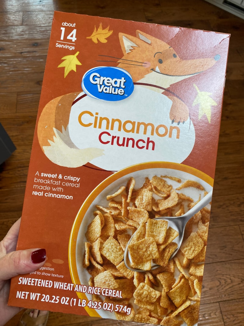 cinnamon crunch cereal