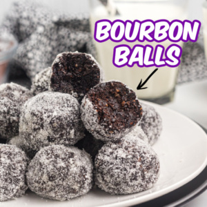 pinterest image for bourbon balls