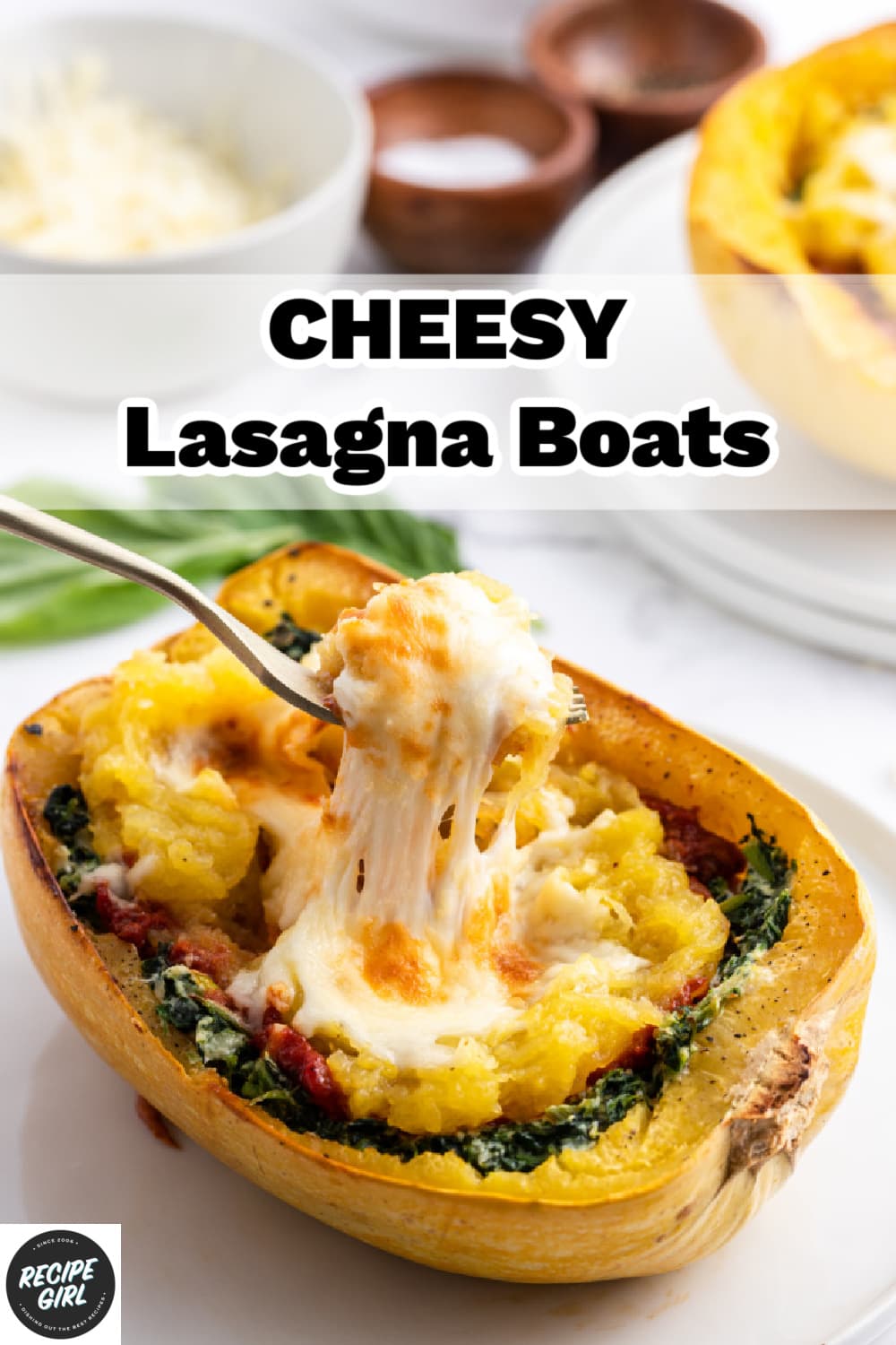 Cheesy Lasagna Boats Recipe Girl®