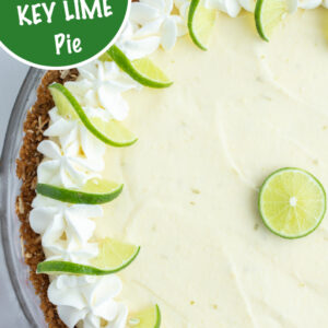 pinterest image for margarita key lime pie
