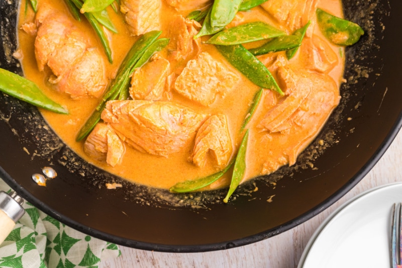 Thai Coconut Red Curry Salmon - Recipe Girl®