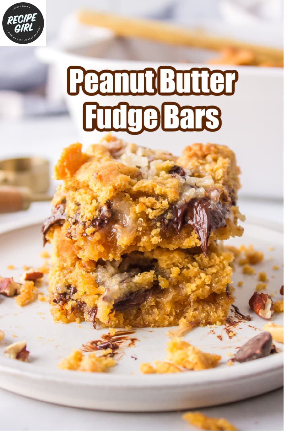 Peanut Butter Fudge Bars - Recipe Girl®