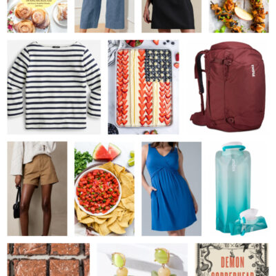 collage of 10 things to share favorite things
