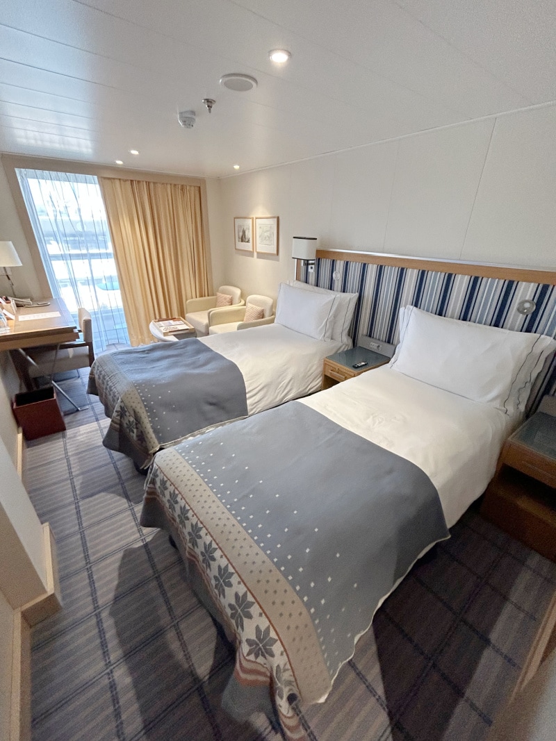 beds on viking cruise ship stateroom