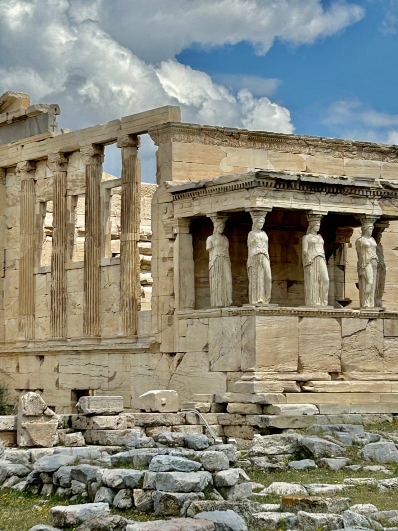 more ruins at the acropolis in greece