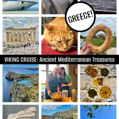 viking cruise collage of greece