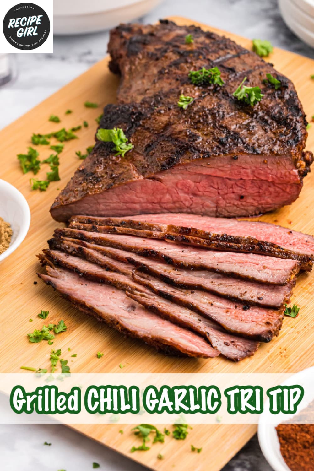 Grilled Chili Garlic Tri Tip Recipe Girl®