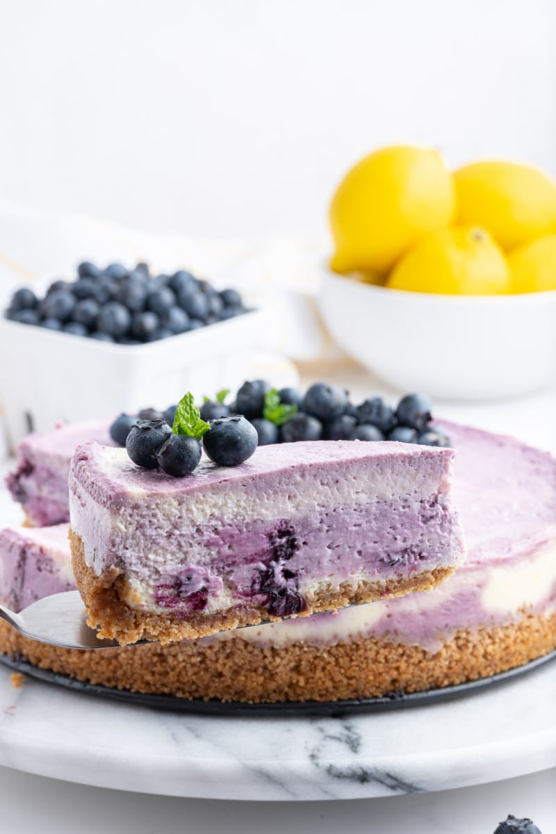 Blueberry Lemon Cheesecake - Recipe Girl®