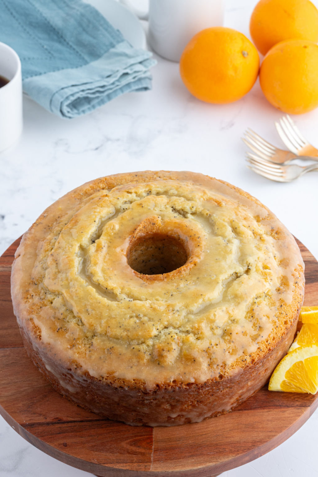 Almond Orange Poppy Seed Cake Recipe Girl®