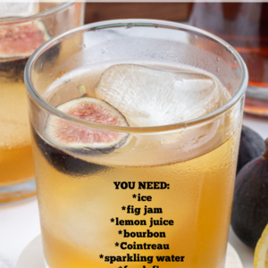 pinterest image for fig old fashioned