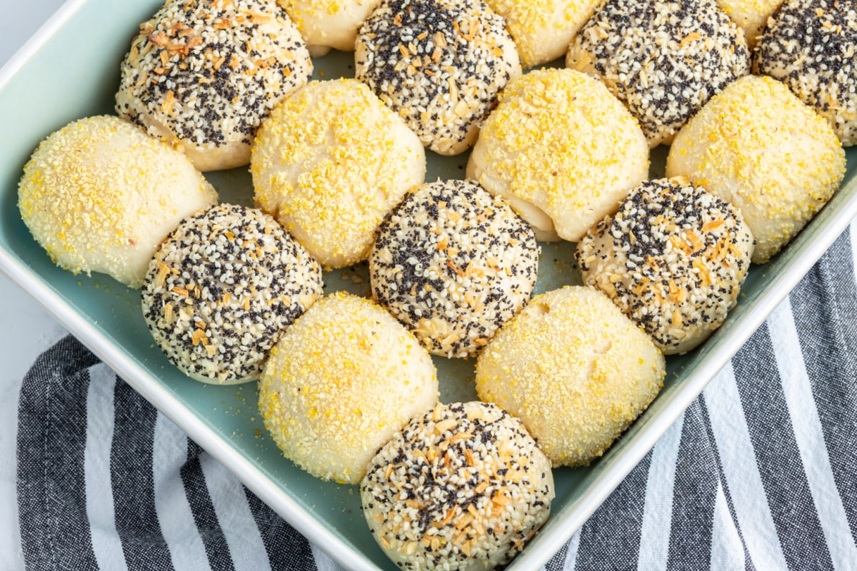 Checkerboard Dinner Rolls