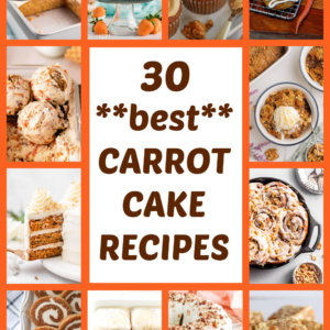 pinterest image for best carrot cake recipes