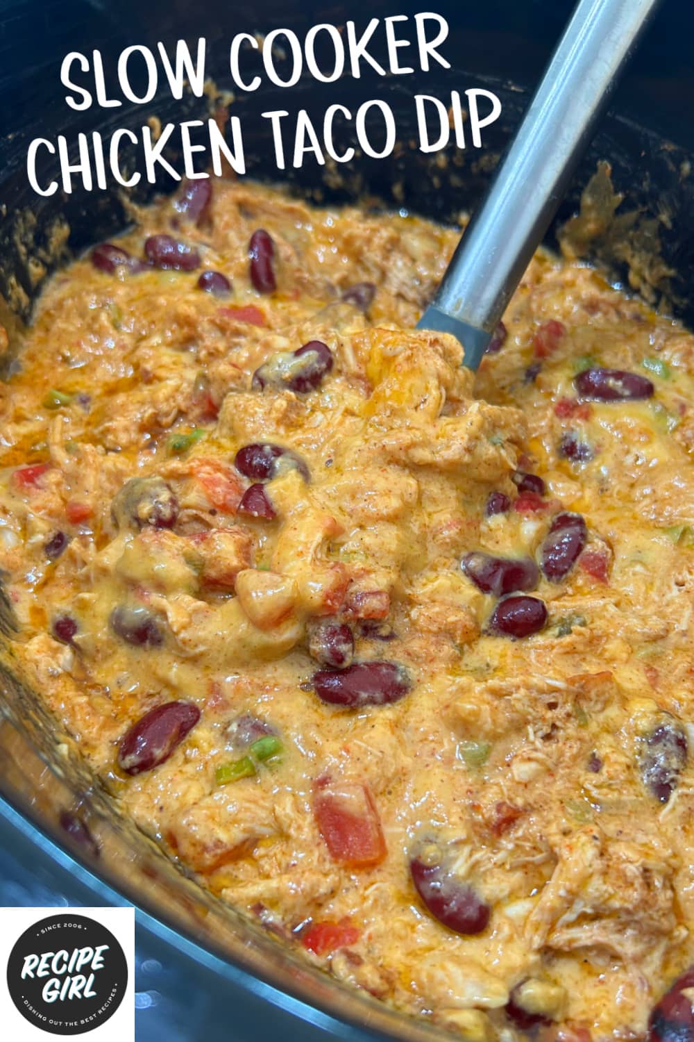 Slow Cooker Chicken Taco Dip Recipe Girl®