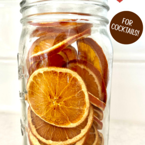 pinterest image for dehydrated oranges