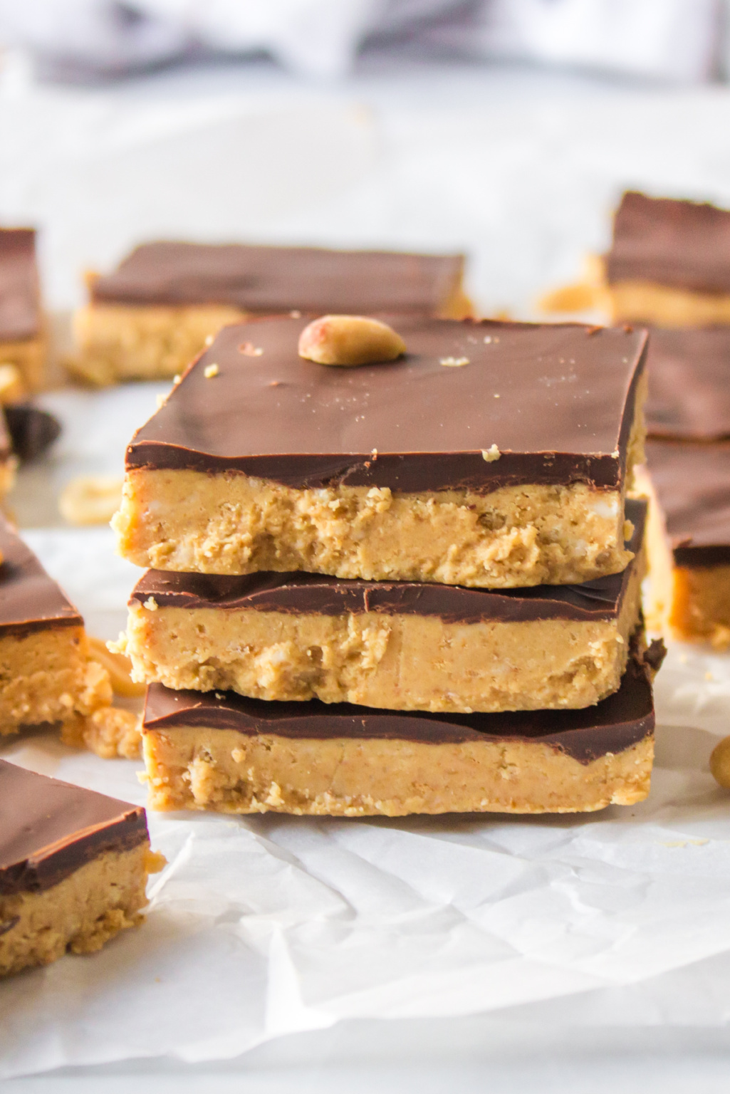 No Bake Peanut Butter Bars - Recipe Girl®