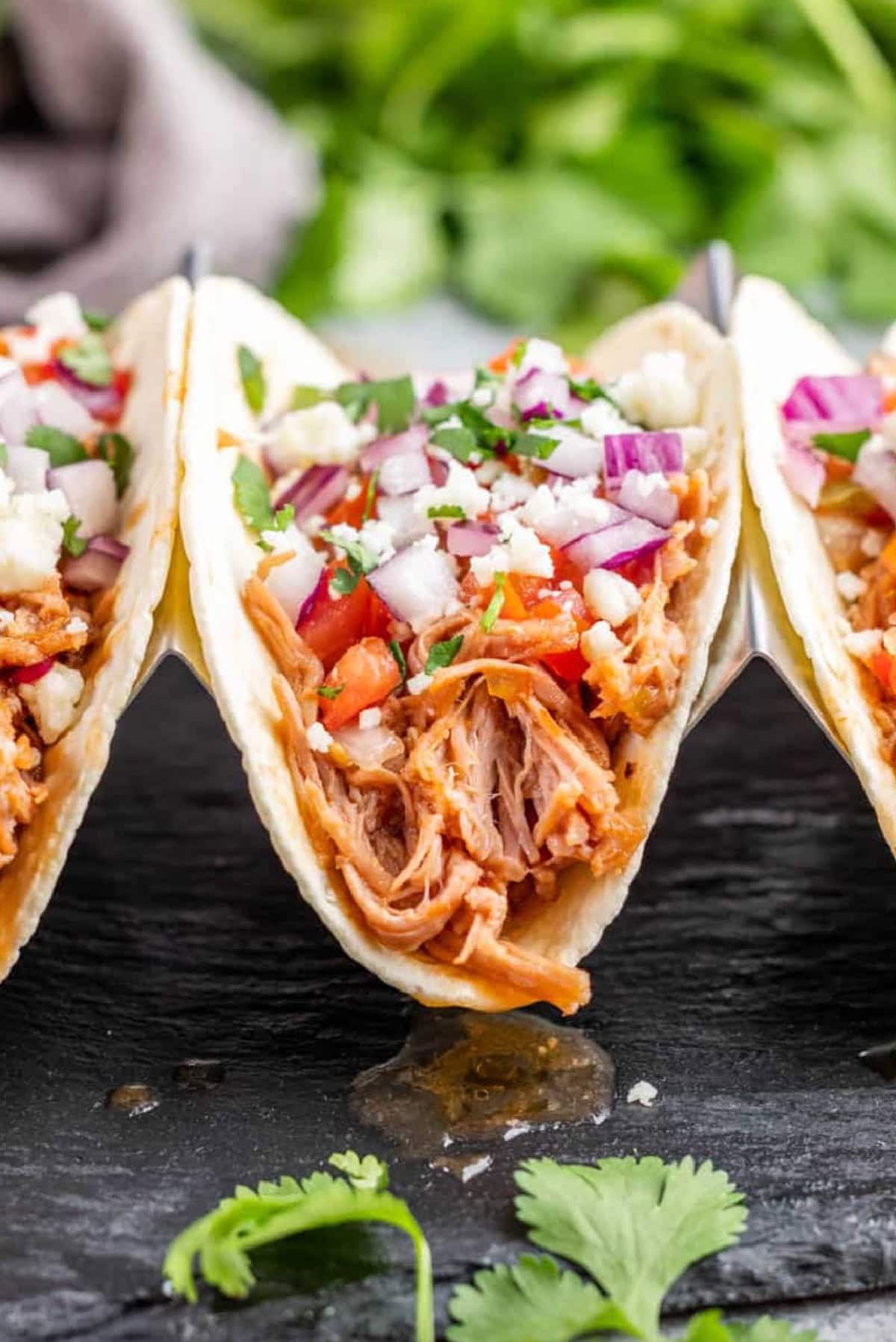 pulled pork tacos