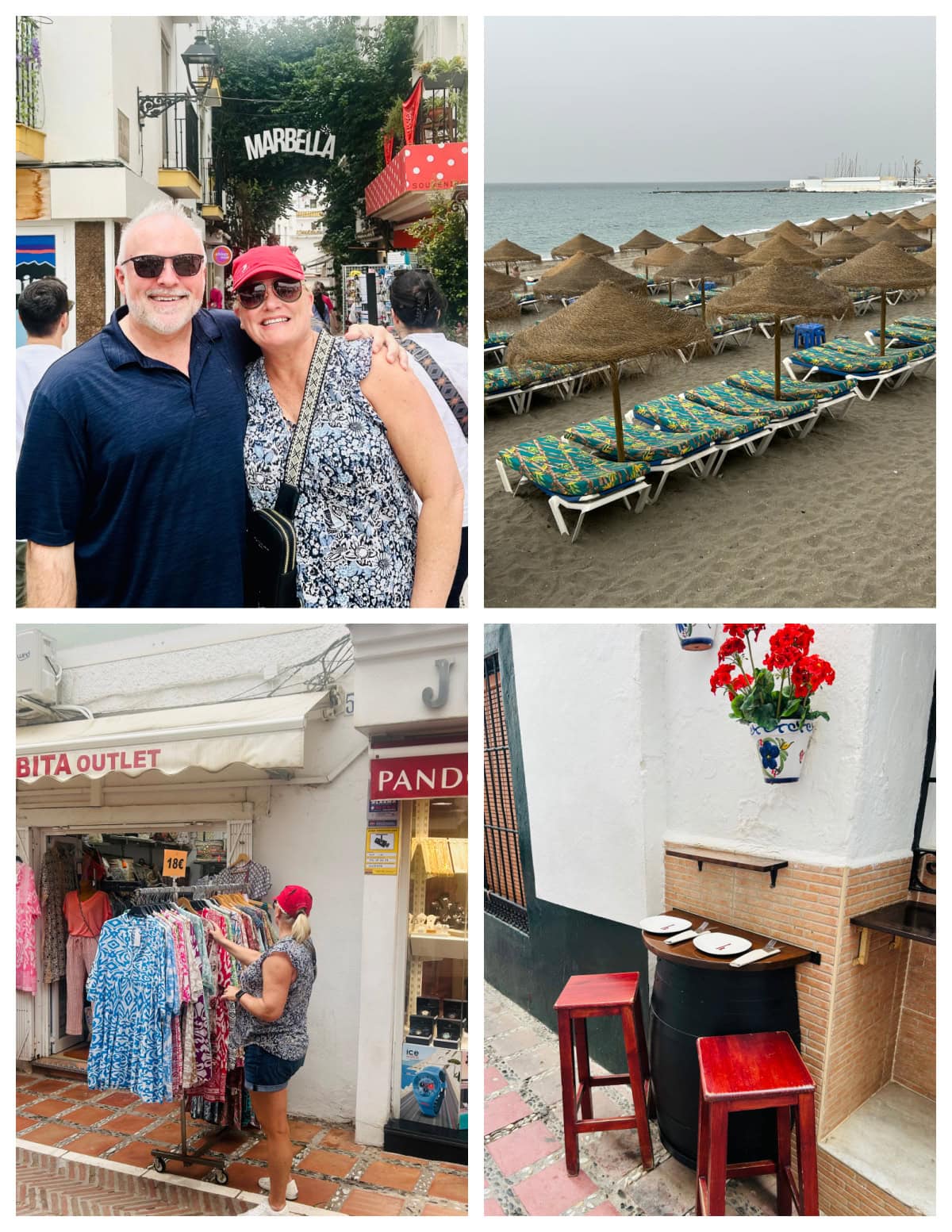 Viking Cruise: Barcelona to Bergen- the Trade Routes of the Middle Ages - a review with lots of photographs on RecipeGirl.com four photos of vacationing in spain