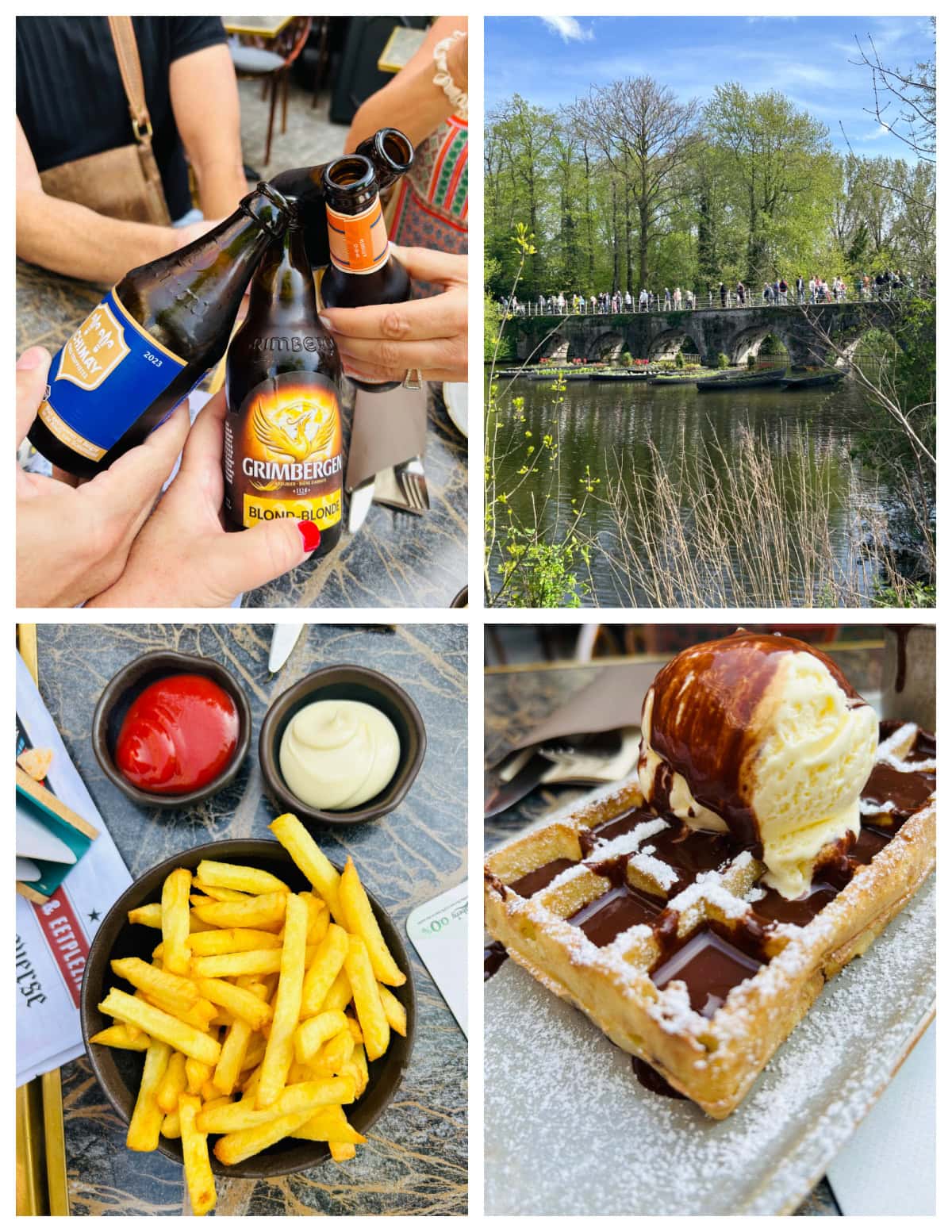 Viking Cruise: Barcelona to Bergen- the Trade Routes of the Middle Ages - a review with lots of photographs on RecipeGirl.com four photos of vacation in belgium