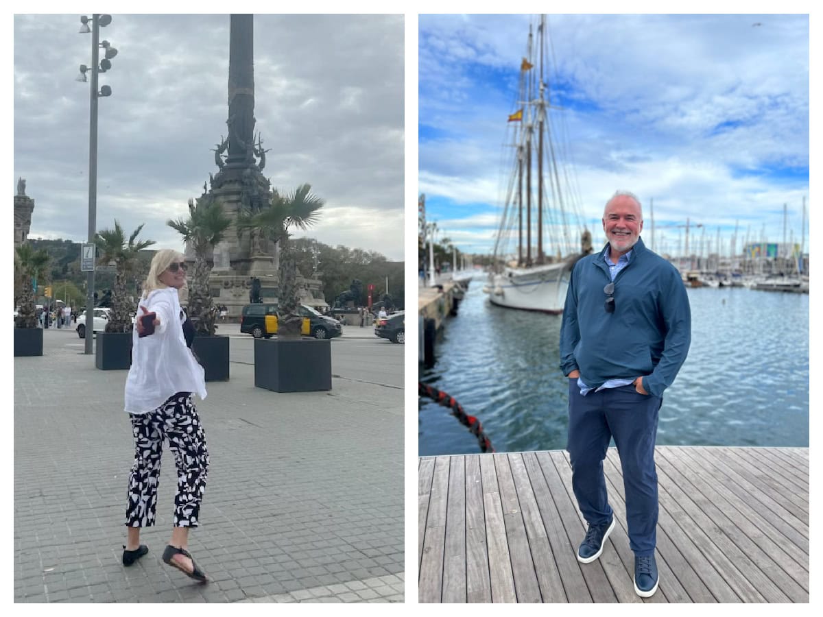 Viking Cruise: Barcelona to Bergen- the Trade Routes of the Middle Ages - a review with lots of photographs on RecipeGirl.com two photos barcelona
