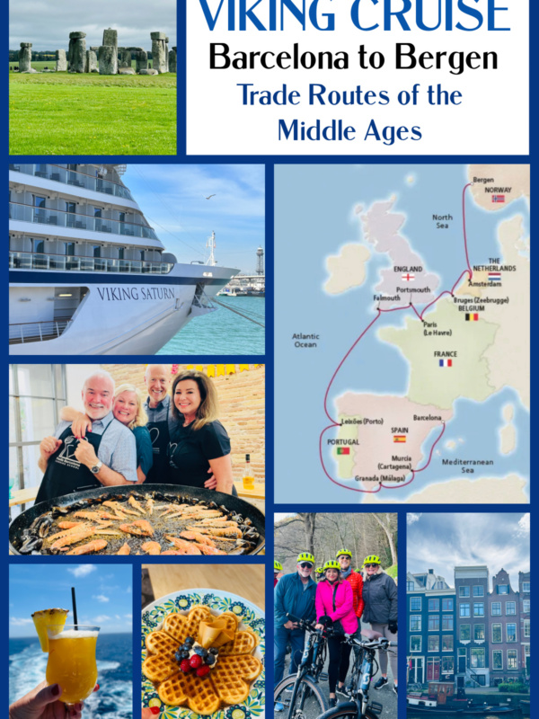 pinterest collage for viking cruises trade routes of the middle ages