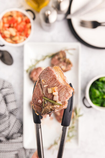 Broiled Lamb Loin Chops - Recipe Girl®
