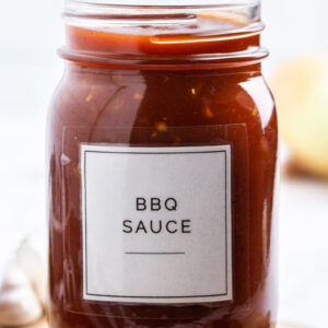 pinterest image for homemade barbecue sauce
