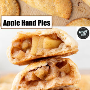 pinterest image for apple hand pies