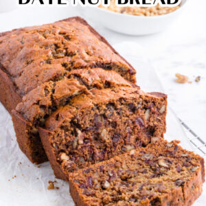 pinterest image for date nut bread