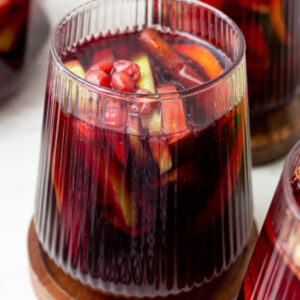 pinterest image for fall sangria