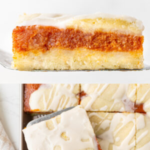 pinterest image for pumpkin bars