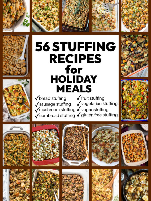 56 stuffing recipes collage pinterest pin
