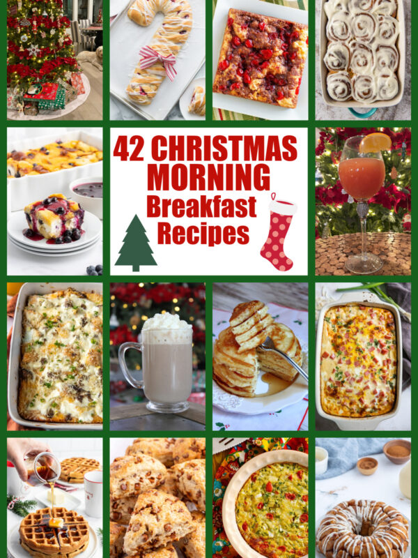 collage 42 christmas morning breakfast recipes