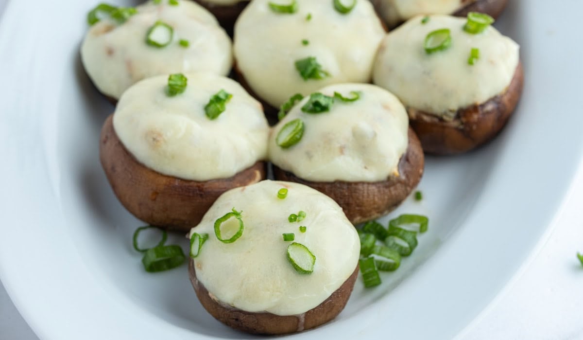 Boursin Stuffed Mushrooms