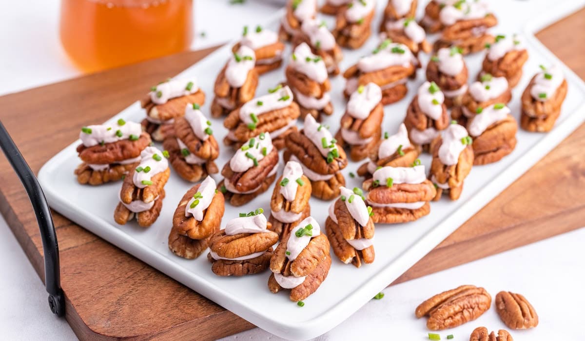 Cheesy Pecan Appetizers