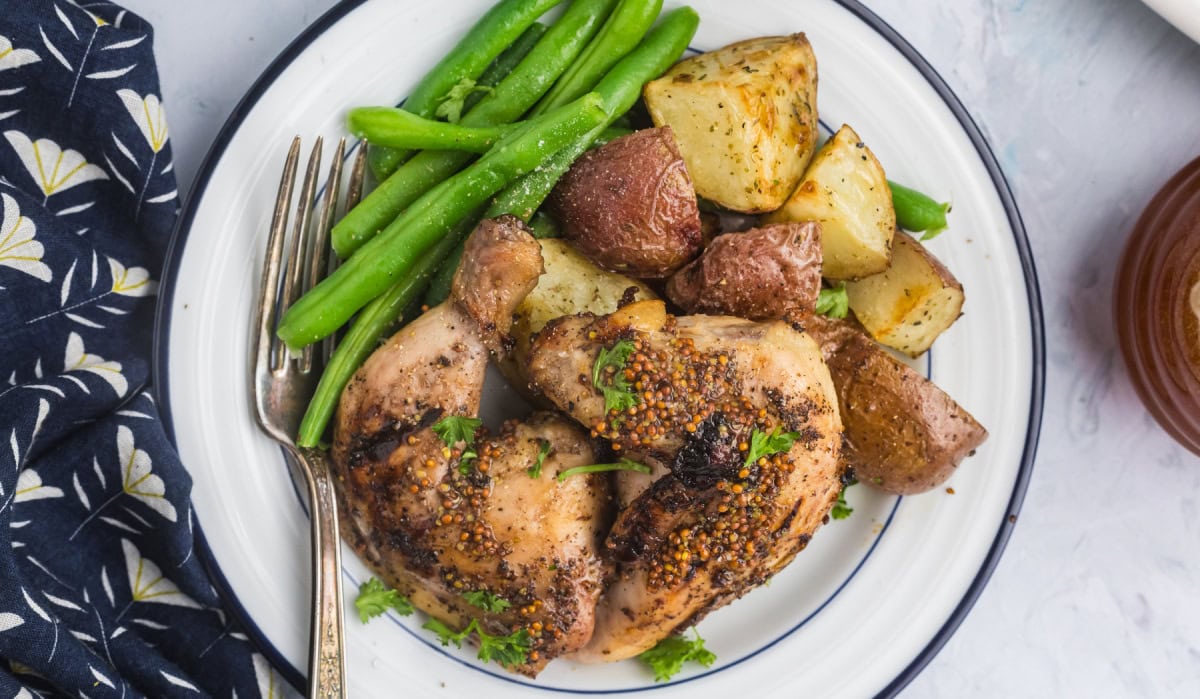Grilled Cornish Game Hens