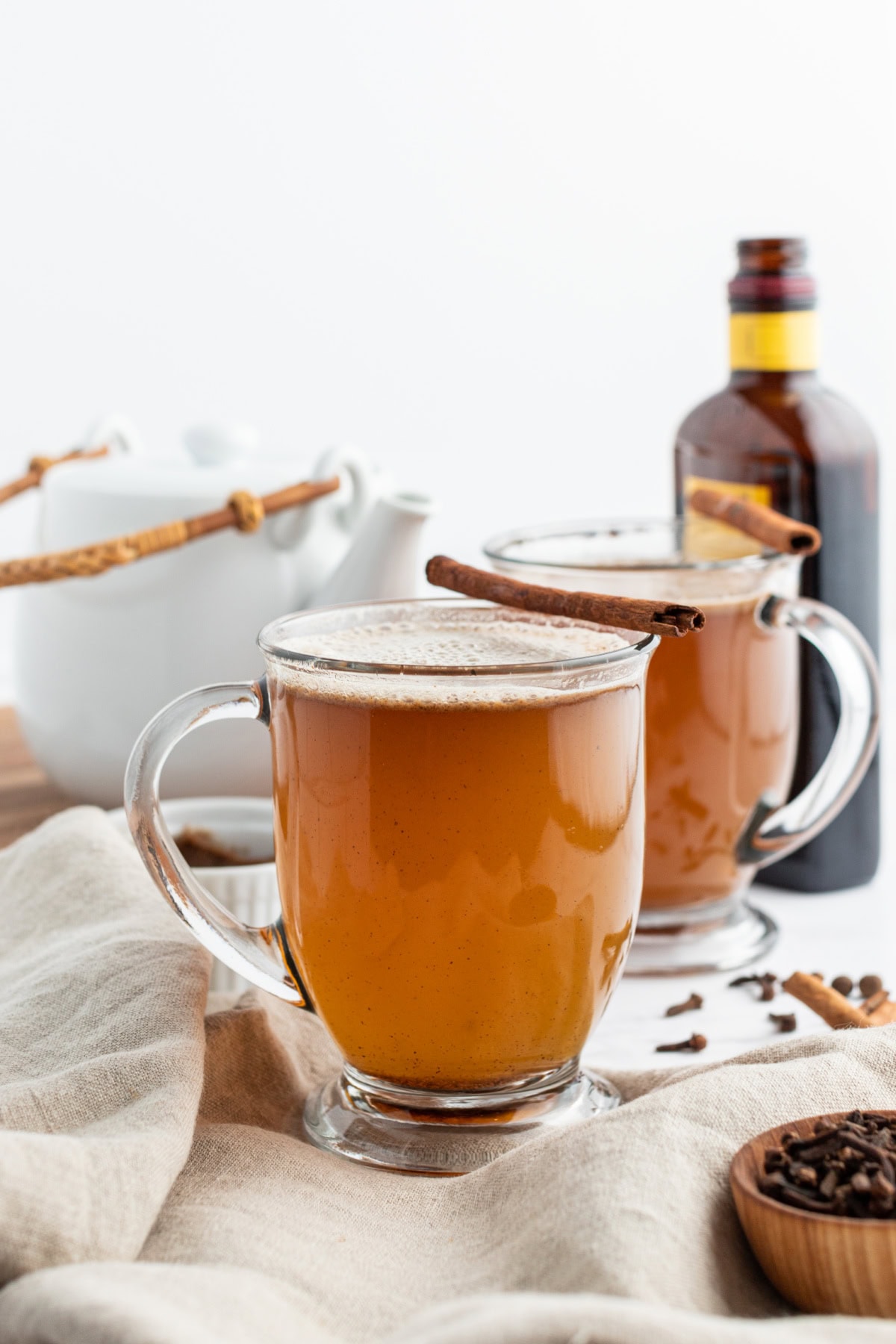 mugs of hot buttered rum